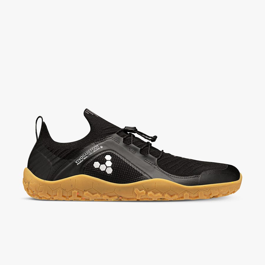 Vivobarefoot Primus Trail Knit Fg Løbesko Dame Sort | Danmark 0132WNBY